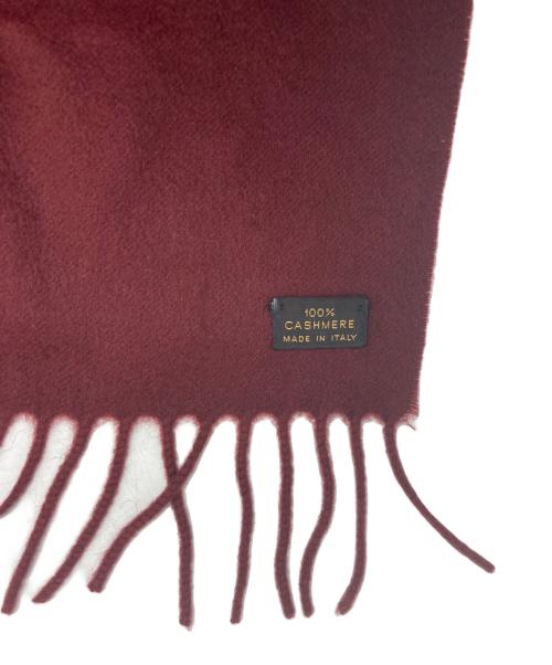 LORO PIANA（ロロピアーナ）LORO PIANA (ロロピアーナ) カシミヤストール ボルドーの古着・服飾アイテム