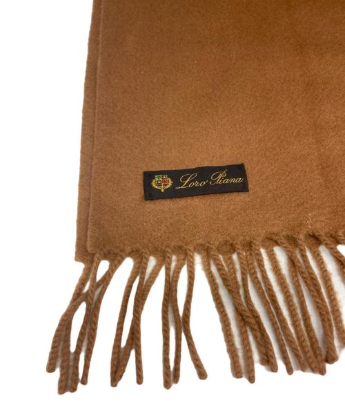 LORO PIANA（ロロピアーナ）LORO PIANA (ロロピアーナ) カシミヤストール ブラウンの古着・服飾アイテム
