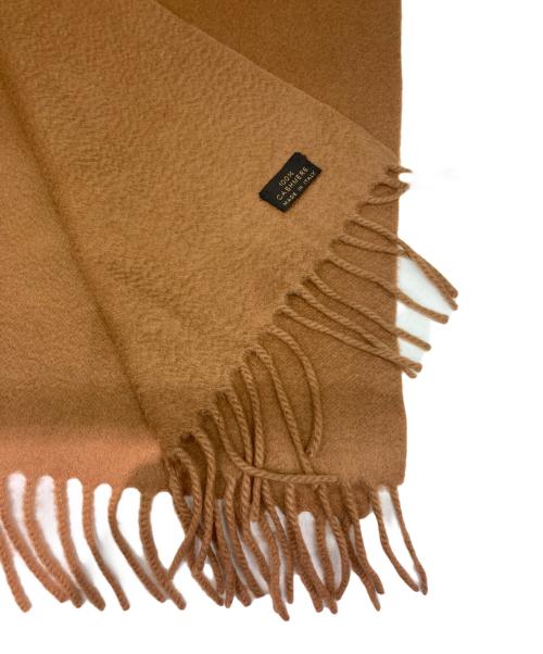 LORO PIANA（ロロピアーナ）LORO PIANA (ロロピアーナ) カシミヤストール ブラウンの古着・服飾アイテム