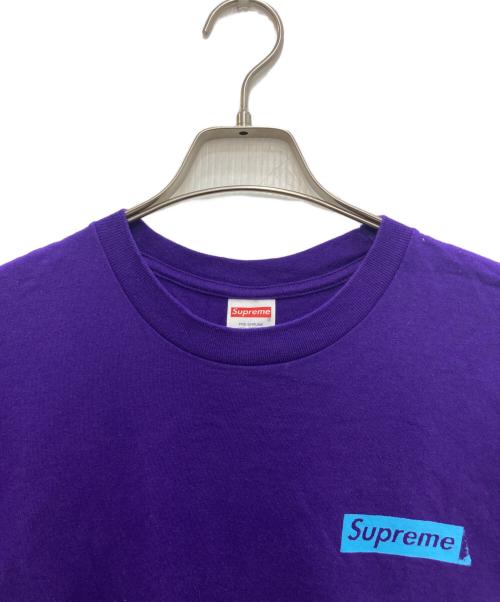 SUPREME（シュプリーム）SUPREME (シュプリーム) プリントTシャツ パープル サイズ:Lの古着・服飾アイテム