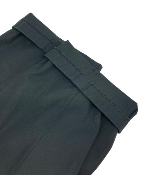 Mame Kurogouchi（マメクロゴウチ）Mame Kurogouchi (マメクロゴウチ) High Waisted Chino Wide Trousers ブラック サイズ:2の古着・服飾アイテム