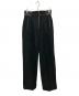 Mame Kurogouchi（マメクロゴウチ）の古着「High Waisted Chino Wide Trousers」｜ブラック