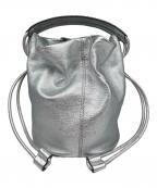 J&M DAVIDSONジェイ＆エム デヴィッドソン）の古着「MINI NUBE BUCKET ハンドバッグ」｜シルバー