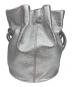 J&M DAVIDSON (ジェイ＆エム デヴィッドソン) MINI NUBE BUCKET ハンドバッグ シルバー：22000円