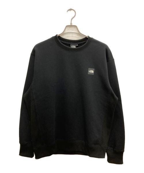 THE NORTH FACE（ザ ノース フェイス）THE NORTH FACE (ザ ノース フェイス) SQUARE LOGO CREW ブラック サイズ:XLの古着・服飾アイテム