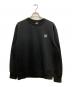 THE NORTH FACE（ザ ノース フェイス）の古着「SQUARE LOGO CREW」｜ブラック