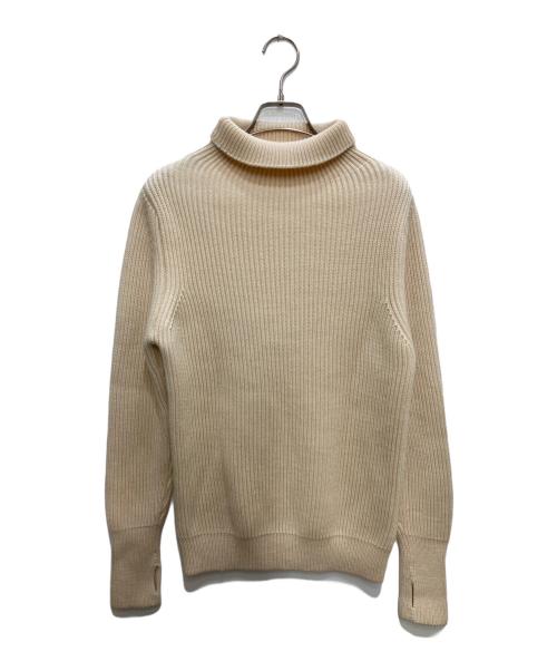 ANDERSEN-ANDERSEN（アンデルセン アンデルセン）ANDERSEN-ANDERSEN (アンデルセン アンデルセン) タートルネックニット ベージュ サイズ:XSの古着・服飾アイテム
