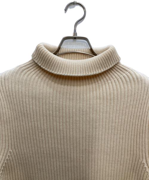 ANDERSEN-ANDERSEN（アンデルセン アンデルセン）ANDERSEN-ANDERSEN (アンデルセン アンデルセン) タートルネックニット ベージュ サイズ:XSの古着・服飾アイテム