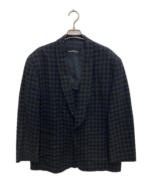 tricot COMME des GARCONS（トリココムデギャルソン）tricot COMME des GARCONS (トリココムデギャルソン) ヴィンテージチェックテーラードジャケット ブラック サイズ:-の古着・服飾アイテム