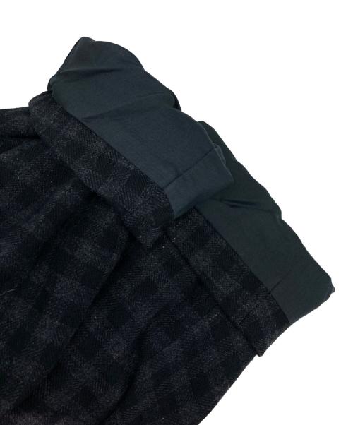 tricot COMME des GARCONS（トリココムデギャルソン）tricot COMME des GARCONS (トリココムデギャルソン) ヴィンテージチェックテーラードジャケット ブラック サイズ:-の古着・服飾アイテム