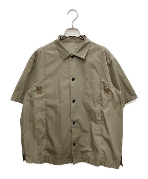 sacai（サカイ）sacai (サカイ) Cotton Poplin Shirt オリーブ サイズ:2の古着・服飾アイテム