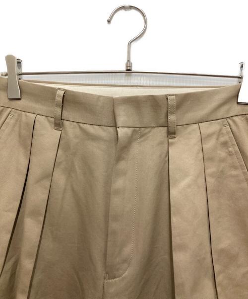 journal standard L'essage（ジャーナルスタンダード レサージュ）journal standard L'essage (ジャーナルスタンダード レサージュ) FINXギャバ チノパンツ ベージュ サイズ:SIZE 38の古着・服飾アイテム
