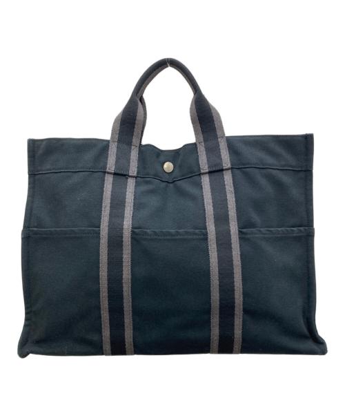 HERMES（エルメス）HERMES (エルメス) フールトゥMM ネイビーの古着・服飾アイテム