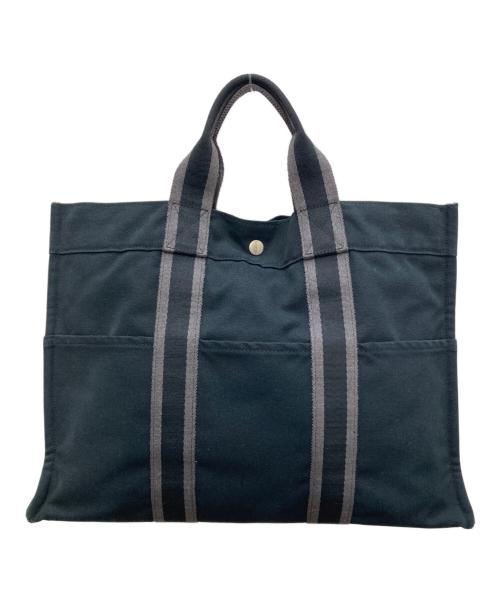 HERMES（エルメス）HERMES (エルメス) フールトゥMM ネイビーの古着・服飾アイテム