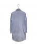 RALPH LAUREN (ラルフローレン) KNIT OXFORD ストライプシャツワンピース ブルー サイズ:Ｍ：6000円