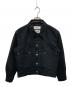 TOM WORKS（トムワークス）の古着「TACKED DENIM JACKET」｜ブラック