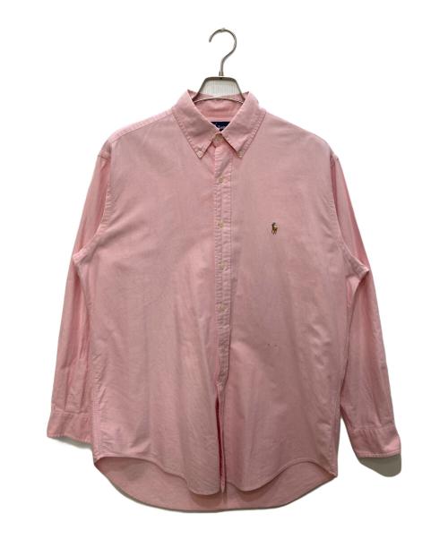 RALPH LAUREN（ラルフローレン）RALPH LAUREN (ラルフローレン) 長袖シャツ ピンク サイズ:SIZE 16-34の古着・服飾アイテム