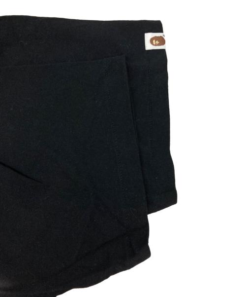 A BATHING APE（アベイシングエイプ）A BATHING APE (アベイシングエイプ) プリントTシャツ ブラック サイズ:XLの古着・服飾アイテム
