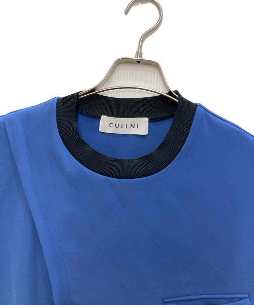CULLNI（クルニ）CULLNI (クルニ) サテンレイヤードカットソー ブルー サイズ:2の古着・服飾アイテム