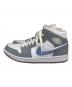 NIKE (ナイキ) Women's Air Jordan 1 Mid グレー×ホワイト サイズ:US 11.5：7000円
