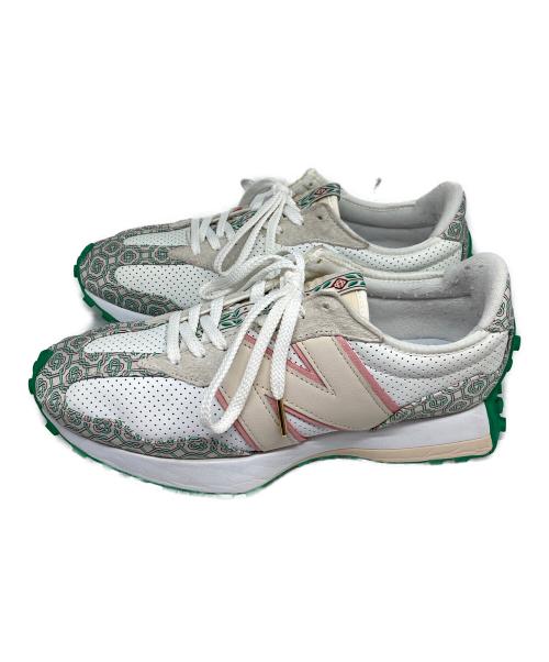 NEW BALANCE（ニューバランス）NEW BALANCE (ニューバランス) CASABLANCA (カサブランカ) ローカットスニーカー ホワイト サイズ:28の古着・服飾アイテム