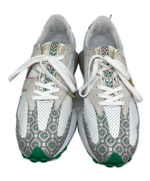 NEW BALANCE（ニューバランス）NEW BALANCE (ニューバランス) CASABLANCA (カサブランカ) ローカットスニーカー ホワイト サイズ:28の古着・服飾アイテム