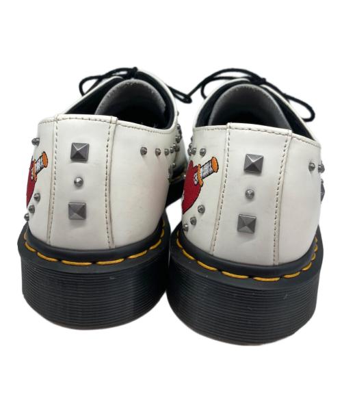 Dr.Martens（ドクターマーチン）Dr.Martens (ドクターマーチン) ROCKABILLY 3EYE SHOE ホワイト サイズ:UK9の古着・服飾アイテム