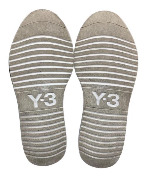 Y-3（ワイスリー）Y-3 (ワイスリー) HOKORI III スニーカー ホワイト×ブラック サイズ:27.5cmの古着・服飾アイテム