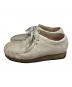 CLARKS (クラークス) ワラビーシューズ ホワイト サイズ:26.0：8000円