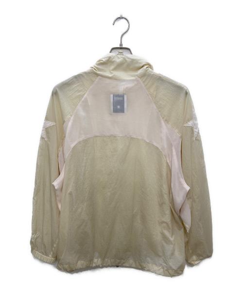 CONVERSE TOKYO（コンバーストウキョウ）CONVERSE TOKYO (コンバーストウキョウ) STAR★ PATCH SHEER BLOUSON ベージュ サイズ:FREEの古着・服飾アイテム