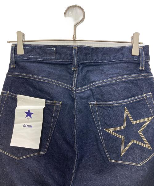 CONVERSE TOKYO（コンバーストウキョウ）CONVERSE TOKYO (コンバーストウキョウ) ワイドフィットスターデニム インディゴ サイズ:3の古着・服飾アイテム