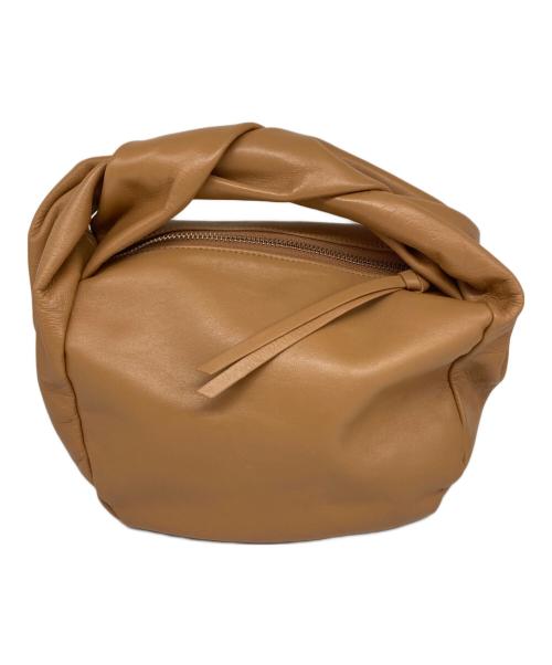 2.718（ニーテンナナイチハチ）2.718 (ニーテンナナイチハチ) Twist Handle Bag ブラウンの古着・服飾アイテム