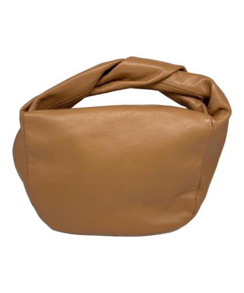 2.718（ニーテンナナイチハチ）2.718 (ニーテンナナイチハチ) Twist Handle Bag ブラウンの古着・服飾アイテム