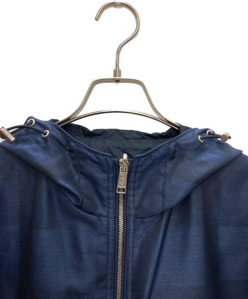 BLACK LABEL CRESTBRIDGE（ブラックレーベル クレストブリッジ）BLACK LABEL CRESTBRIDGE (ブラックレーベル クレストブリッジ) リバーシブルパーカー ネイビー サイズ:Ｌの古着・服飾アイテム