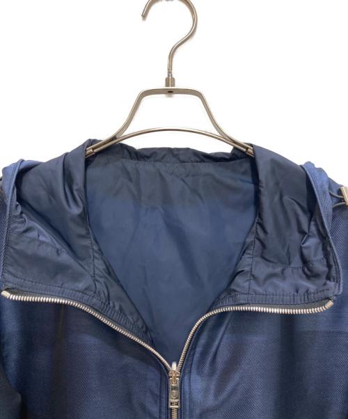 BLACK LABEL CRESTBRIDGE（ブラックレーベル クレストブリッジ）BLACK LABEL CRESTBRIDGE (ブラックレーベル クレストブリッジ) リバーシブルパーカー ネイビー サイズ:Ｌの古着・服飾アイテム