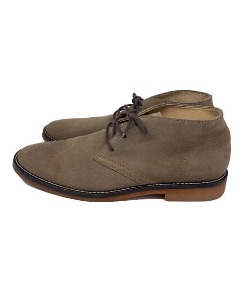 BURBERRY BLACK LABEL（バーバリーブラックレーベル）BURBERRY BLACK LABEL (バーバリーブラックレーベル) スウェードチャッカブーツ ベージュ サイズ:42－1の古着・服飾アイテム