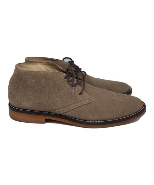 BURBERRY BLACK LABEL（バーバリーブラックレーベル）BURBERRY BLACK LABEL (バーバリーブラックレーベル) スウェードチャッカブーツ ベージュ サイズ:42－1の古着・服飾アイテム