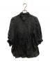 Pale Jute（ペールジュート）の古着「Classic frill shirt」｜ブラック