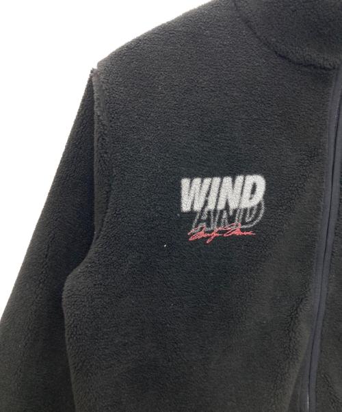 WIND AND SEA（ウィンダンシー）WIND AND SEA (ウィンダンシー) MARILYN MONROE WDS BOA JACKET/マリリンモンロー WDS ボア ジャケット ブラック サイズ:ＸＬ　　の古着・服飾アイテム