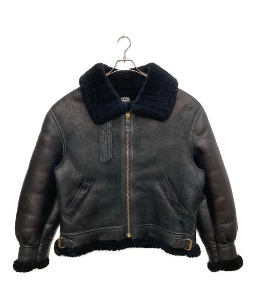 AVIREX（アヴィレックス）AVIREX (アヴィレックス) B-3ムートンジャケット ブラック サイズ:42の古着・服飾アイテム