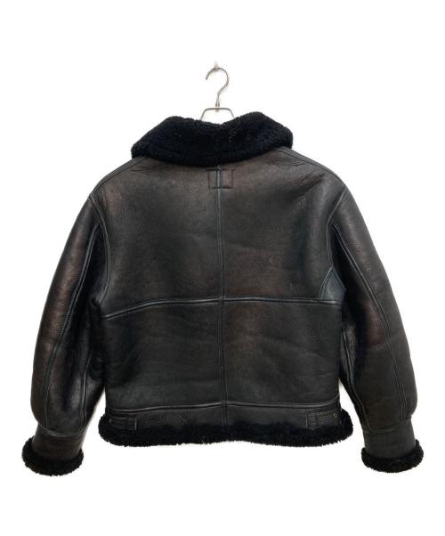 AVIREX（アヴィレックス）AVIREX (アヴィレックス) B-3ムートンジャケット ブラック サイズ:42の古着・服飾アイテム