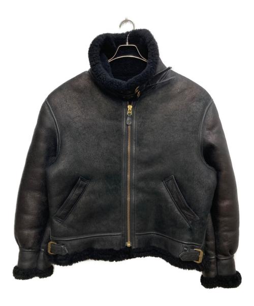 AVIREX（アヴィレックス）AVIREX (アヴィレックス) B-3ムートンジャケット ブラック サイズ:42の古着・服飾アイテム