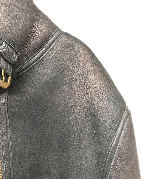 AVIREX（アヴィレックス）AVIREX (アヴィレックス) B-3ムートンジャケット ブラック サイズ:42の古着・服飾アイテム