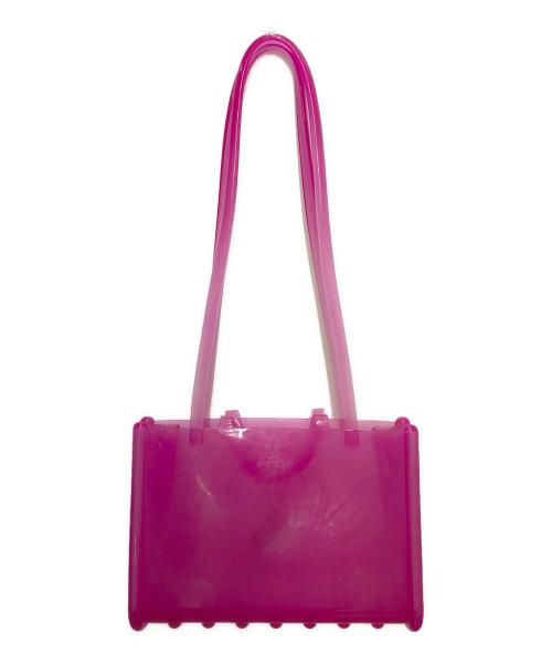 melissa（メリッサ）melissa (メリッサ) Telfar Large Jelly Shopper/テルファー ラージ ジェリー ショッパー ピンクの古着・服飾アイテム