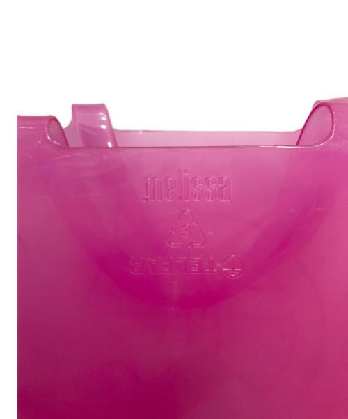 melissa（メリッサ）melissa (メリッサ) Telfar Large Jelly Shopper/テルファー ラージ ジェリー ショッパー ピンクの古着・服飾アイテム