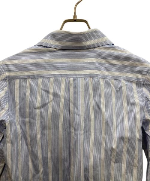 Vivienne Westwood RED LABEL（ヴィヴィアンウエストウッドレッドレーベル）Vivienne Westwood RED LABEL (ヴィヴィアンウエストウッドレッドレーベル) フリルプリントシャツ ブルー サイズ:3の古着・服飾アイテム