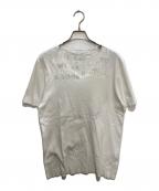 Maison Margielaメゾンマルジェラ）の古着「V Neck Cutting T Shirt」｜ホワイト