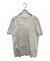 Maison Margiela（メゾンマルジェラ）の古着「V Neck Cutting T Shirt」｜ホワイト