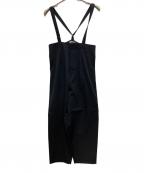 YOHJI YAMAMOTOヨウジヤマモト）の古着「オールドサスペンダー付きパンツ」｜ブラック