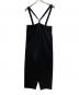 YOHJI YAMAMOTO (ヨウジヤマモト) オールドサスペンダー付きパンツ ブラック サイズ:SS：22000円